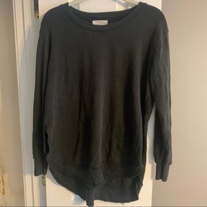 Black crewneck